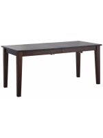 Mesa de madeira extensível para jantar 150/195 x 80 x 76,6 cm | Coleção América